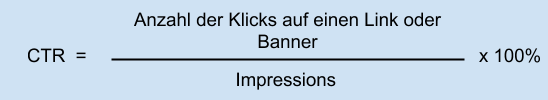 Click-Through-Rate Formel