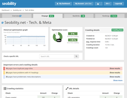 Technical and Metadata checks dashboard