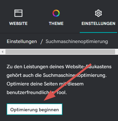 SEO Optimierung beginnen