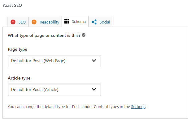 yoast overwrite schema