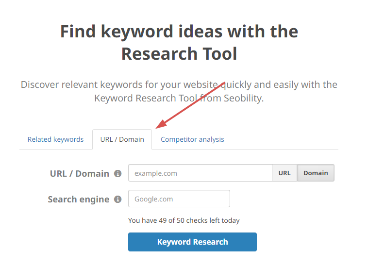 free Keyword Research Tool