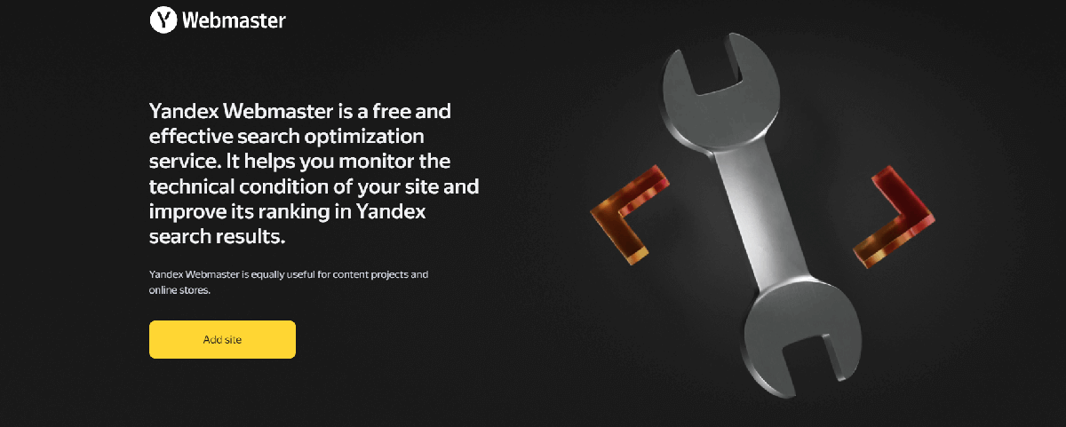 Yandex Webmaster Tools